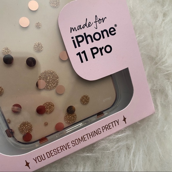 iPhone 11pro gold polka dot case phone case iPhone - Picture 3 of 5